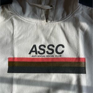 Anti Social Social Club Type-R FW17 Hoodie White